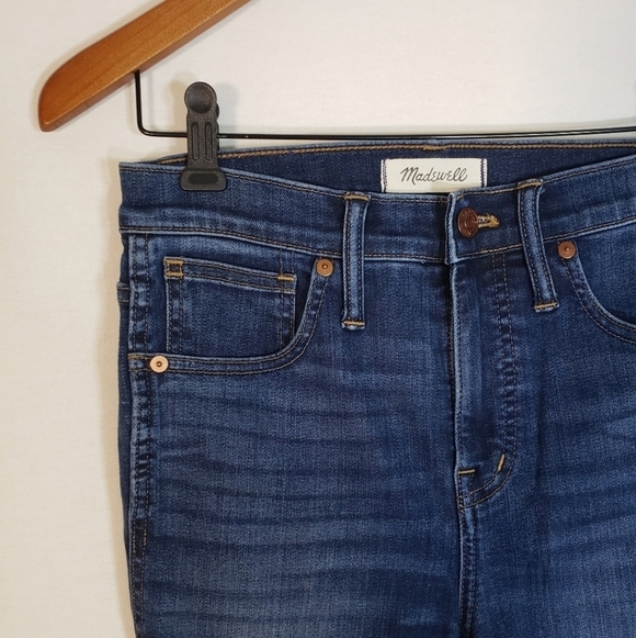 Madewell 10" High-Rise Skinny Size 26 Danny Wash Excellent Condition - Picture 3 of 10